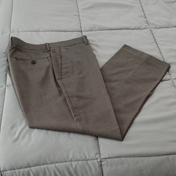 Axist Gray Men's Dress Pants - Picture 1 of 7